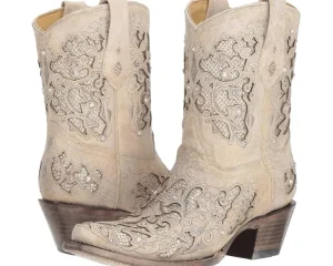 Corral Boots Cowboy Boots<A3550 White Glitter