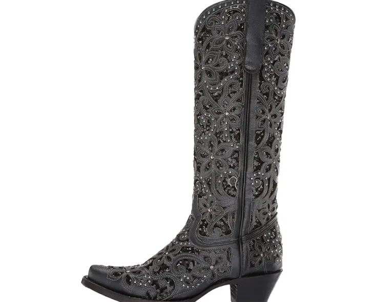 a_3-5.webp Corral Boots Cowboy Boots<A3589 Black
