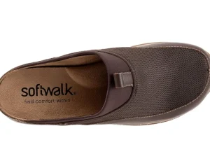 SoftWalk Mules<Aberdeen Dark Brown