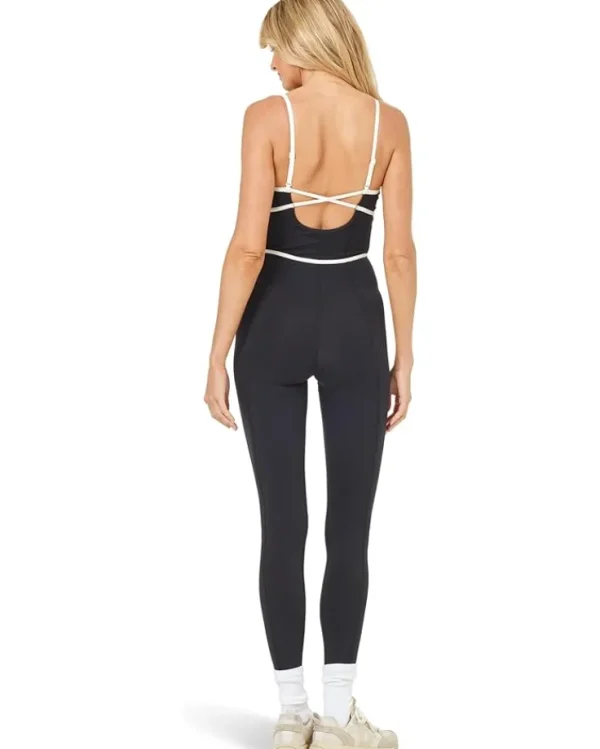 L*Space Jumpsuits & Rompers<Ace Jumpsuit Black/Cream