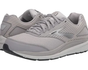 Brooks Sneakers & Athletic | Adaptive<Addiction Walker Suede Alloy/Oyster/Peach