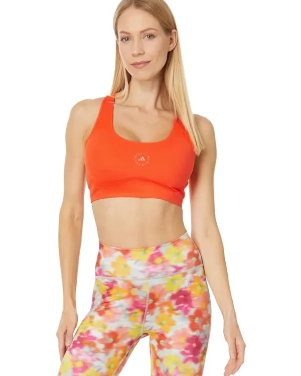 adidas by Stella McCartney Activewear<TruePurpose Power Impact Training Medium-Support Bra IW9900 Orange
