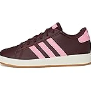 adidas Kids Sneakers | Sneakers<Grand Court 2.0 Sneaker (Little Kid/Big Kid) Aurora Ruby/Bliss Pink/Off-White