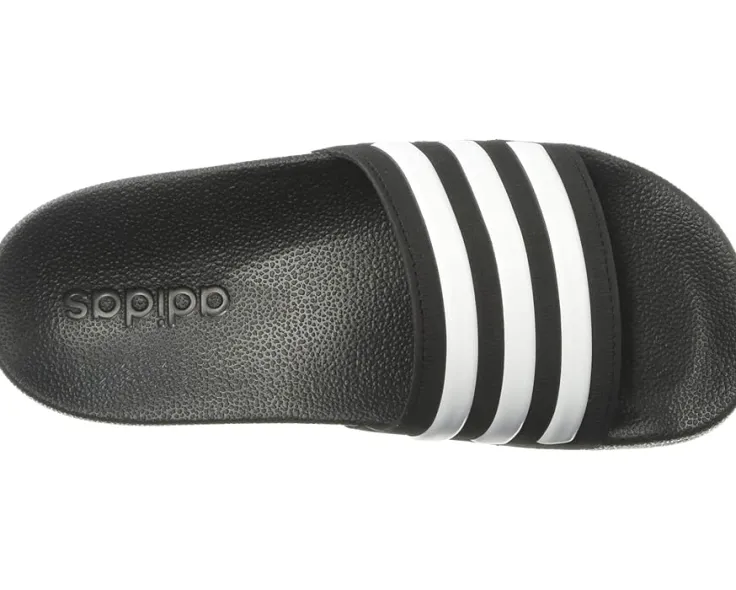 adilette_shower_slide_tod_1.webp adidas Kids Adaptive | Sandals<Adilette Shower Slide (Toddler/Little Kid/Big Kid) Black/White/Black