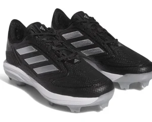 adidas Sneakers & Athletic<Adizero Purehustle 3 Softball Cleats Core Black/Silver Metallic/Silver Metallic