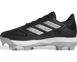 adidas Sneakers & Athletic<Adizero Purehustle 3 Softball Cleats Core Black/Silver Metallic/Silver Metallic