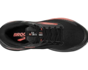 Brooks Sneakers & Athletic<Adrenaline GTS 24 Weatherized Black/Ebony/Hot Coral