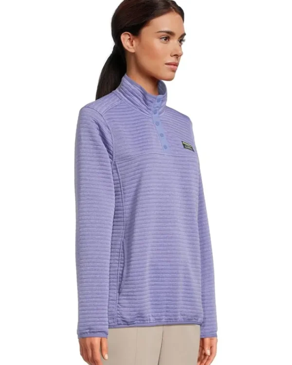 L.L.Bean Plus Size<Airlight Knit Pullover Dusty Periwinkle Heather