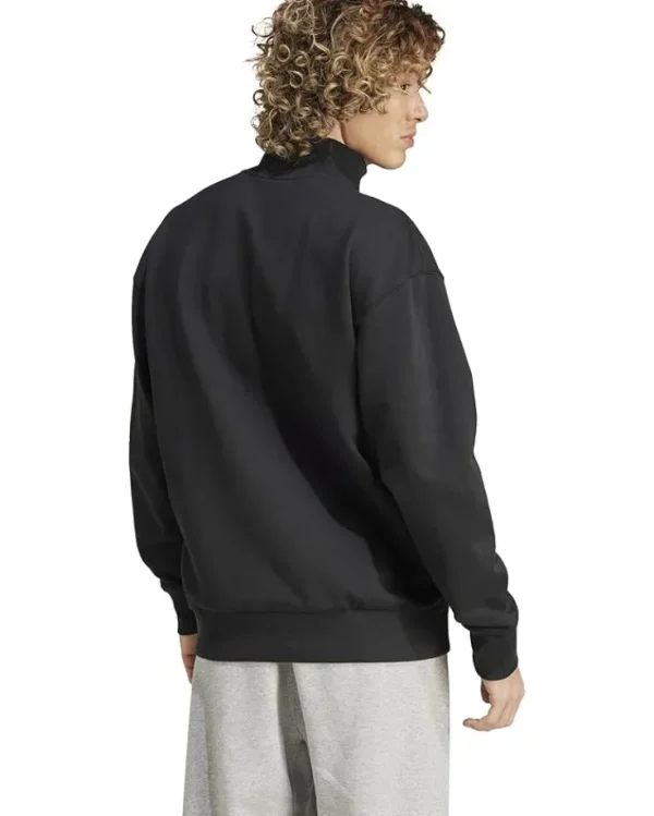 adidas Hoodies & Sweatshirts<All SZN Fleece 1/4 Zip Crew Black