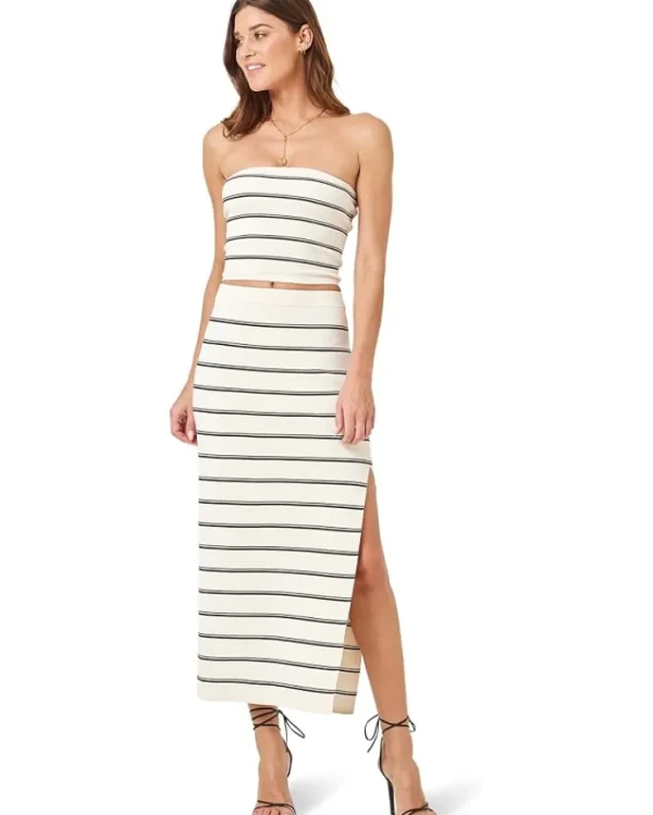 L*Space Skirts<Amalfi Skirt Mykonos Stripe