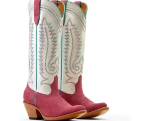 Ariat Cowboy Boots<Ambrose Western Boots Raspberry Suede