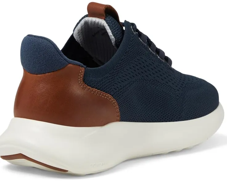 amherst__knit_plain_toe_4.webp Johnston & Murphy Adaptive<Amherst 2.0 Knit Plain Toe Navy Knit