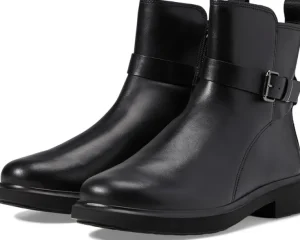 ECCO Boots & Booties<Amsterdam Buckle Ankle Boot Black