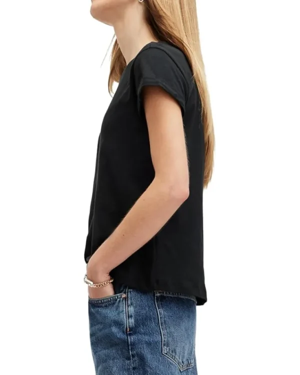 AllSaints Shirts & Tops<Anna Tee Black