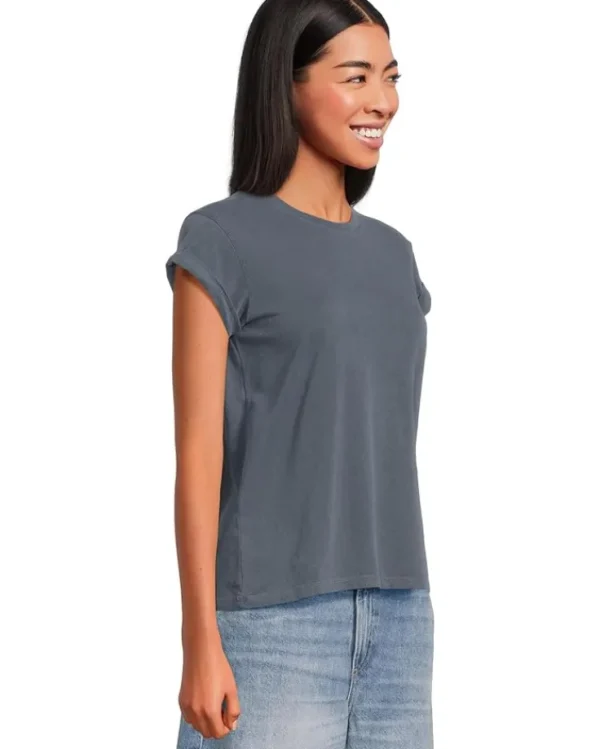 AllSaints Shirts & Tops<Anna Tee Oyster Blue