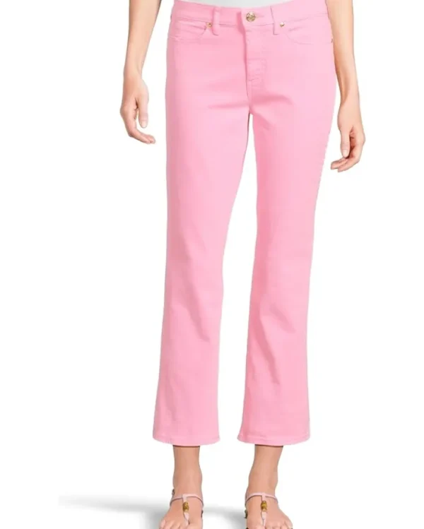 Lilly Pulitzer Pants<Annet High-Rise Crop Flare Rousseau Pink