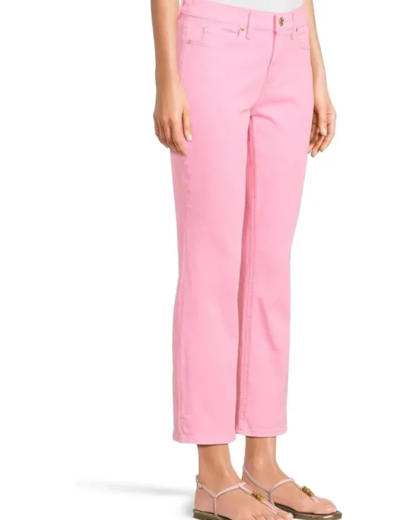 Lilly Pulitzer Pants<Annet High-Rise Crop Flare Rousseau Pink