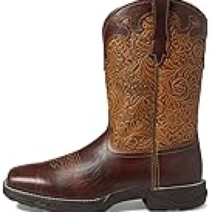anthem_savanna_western_bo_0.webp Ariat Cowboy Boots<Anthem Savanna Western Boot Rich Clay/Brown Floral Emboss