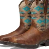 Ariat Cowboy Boots<Anthem Shortie Savanna Western Boot Dry Taupe/Turquoise Aztec