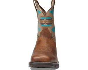 Ariat Cowboy Boots<Anthem Shortie Savanna Western Boot Dry Taupe/Turquoise Aztec