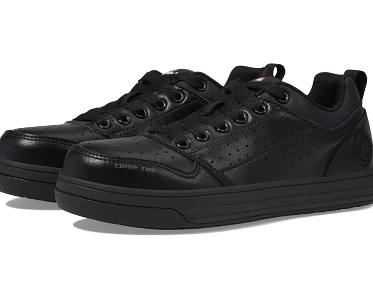 arena_comp_toe_eh_sr_0.webp Airwalk Work Work & Safety Sneakers | Work Shoes<Arena Comp Toe EH SR Black