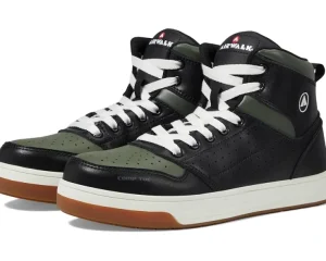 Airwalk Work Work & Safety Sneakers | Work Shoes<Arena Mid Comp Toe EH SR Olive/Black