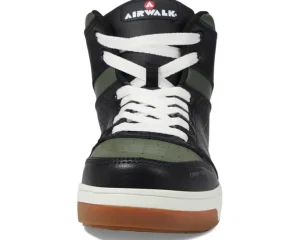 Airwalk Work Work & Safety Sneakers | Work Shoes<Arena Mid Comp Toe EH SR Olive/Black
