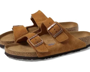 Birkenstock Adaptive | Adaptive<Arizona Soft Footbed - Suede (Unisex) Mink Suede