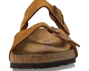 Birkenstock Adaptive | Adaptive<Arizona Soft Footbed - Suede (Unisex) Mink Suede