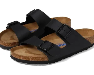 Birkenstock Adaptive | Adaptive<Arizona Soft Footbed - Birko-Flor™ (Unisex) Black Birko-Flor™