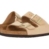 Birkenstock Adaptive<Arizona Soft Footbed - Nubuck Leather Sandcastle Nubuck