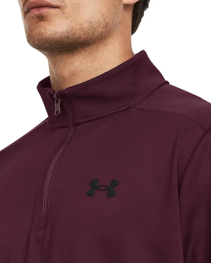 armour_fleece__zip_2.webp Under Armour Hoodies & Sweatshirts<Armour Fleece 1/4 Zip Black/Black