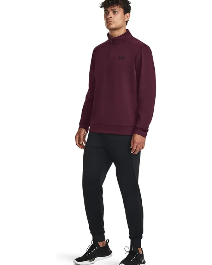 armour_fleece__zip_3.webp Under Armour Hoodies & Sweatshirts<Armour Fleece 1/4 Zip Black/Black