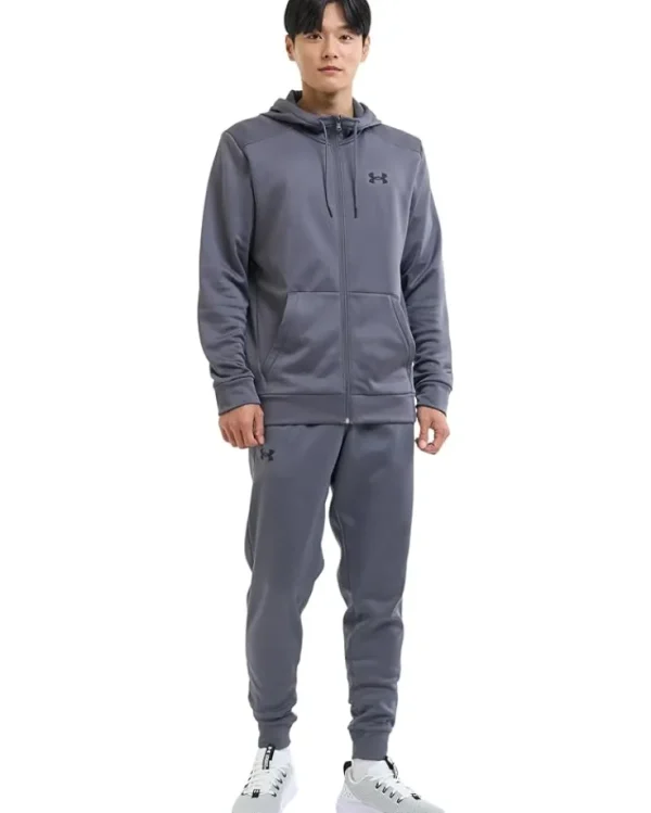 Under Armour Activewear | Hoodies & Sweatshirts<Armour Fleece Full Zip Hoodie Black/Black