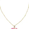 Kendra Scott Jewelry<Ashton Heart Short Pendant Necklace Gold Blush Ivory Mother of Pearl