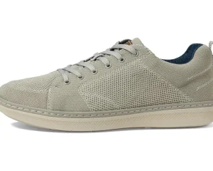 Nunn Bush Wide<Aspire Knit Moccasin Toe Sneaker Oxford Comfortable Lightweight Fabric Lace Up Stone