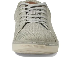 Nunn Bush Wide<Aspire Knit Moccasin Toe Sneaker Oxford Comfortable Lightweight Fabric Lace Up Stone