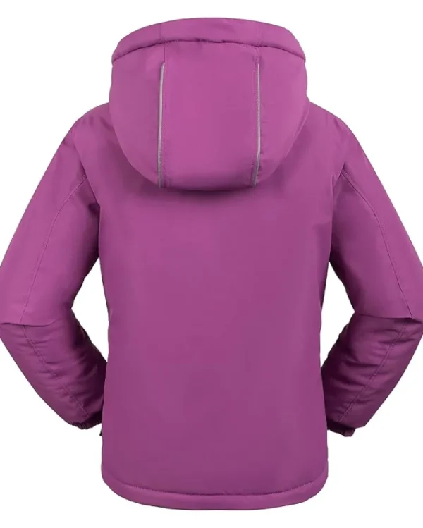 Kamik Kids Coats & Jackets<Aura Insulated Jacket (Toddler/Little Kids/Big Kids) Cyan/Mykonos
