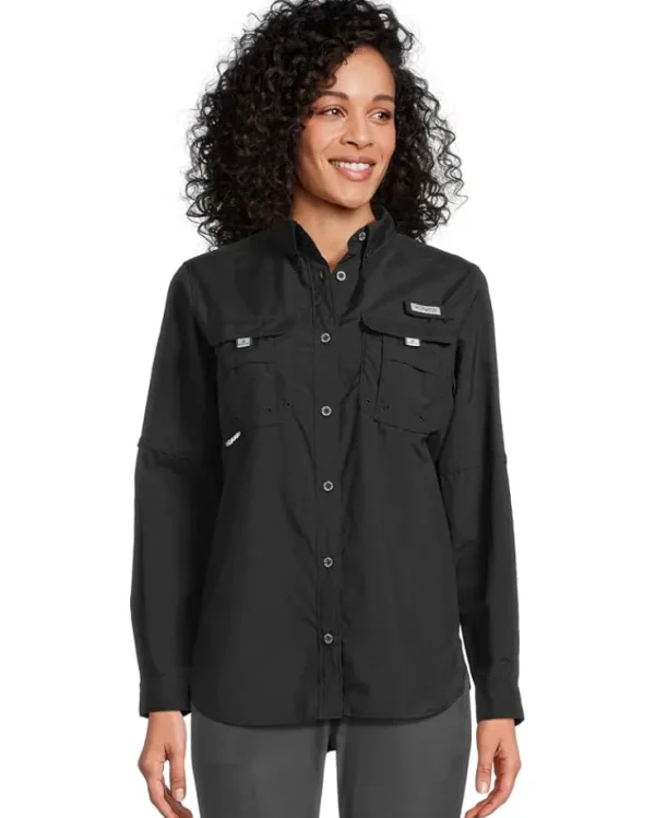 Columbia Activewear | Plus Size<Bahama™ II Long Sleeve Black