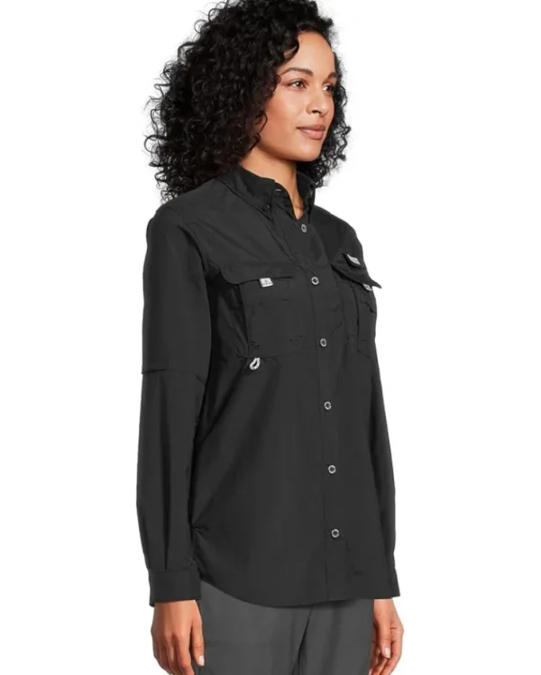 Columbia Activewear | Plus Size<Bahama™ II Long Sleeve Black