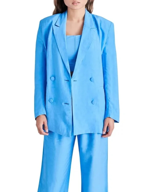 Steve Madden Coats & Outerwear<Baldwin Blazer Indigo