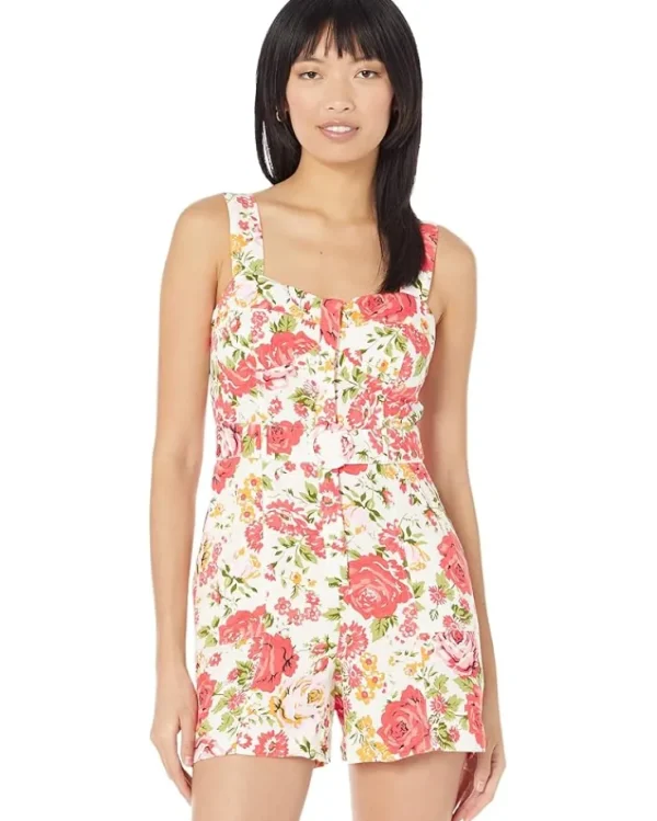 MANGO Jumpsuits & Rompers<Bari Playsuit Natural