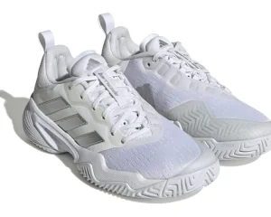 adidas Sneakers & Athletic<Barricade Footwear White/Silver Metallic/Grey One