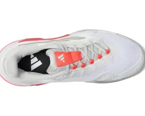 adidas Sneakers & Athletic<Barricade 13 White/Iron Metallic/Lucid Red