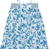 Hatley Kids Dresses<Batik Flowers Full Dress (Toddler/Little Kid/Big Kid) White