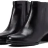 Naturalizer Boots & Booties | Adaptive<Bay Weatherproof Bootie Black Waterproof Leather