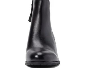 Naturalizer Boots & Booties | Adaptive<Bay Weatherproof Bootie Black Waterproof Leather