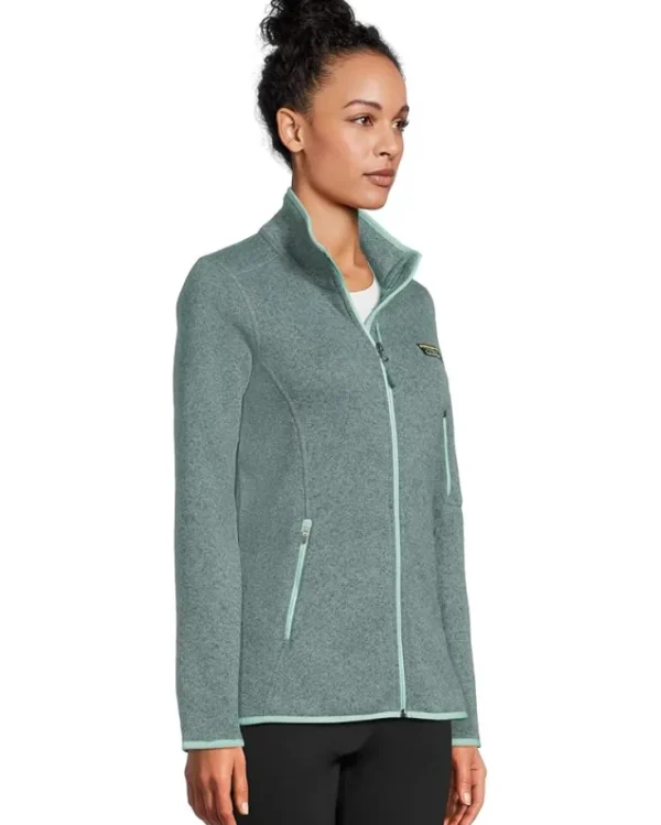 L.L.Bean Coats & Outerwear<Bean's Sweater Fleece Full Zip Jacket French Lilac