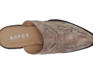 Roper Mules<Beth Snip Toe Tan Faux Leather