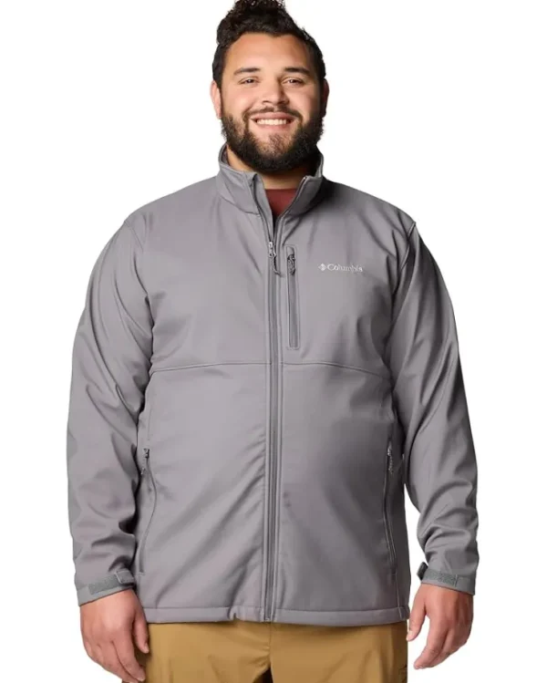 Columbia Big & Tall<Big & Tall Ascender™ Softshell Jacket City Grey